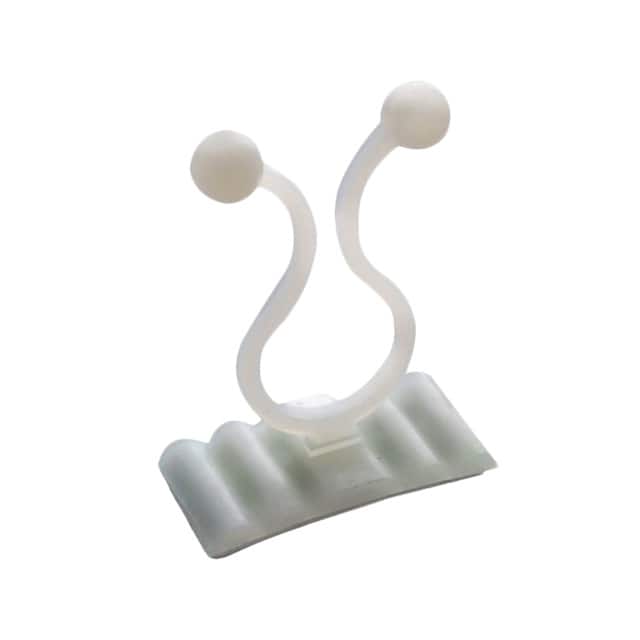 TLFB-350-01A1 CBL CLIP TWIST LOCK NATURAL ADH