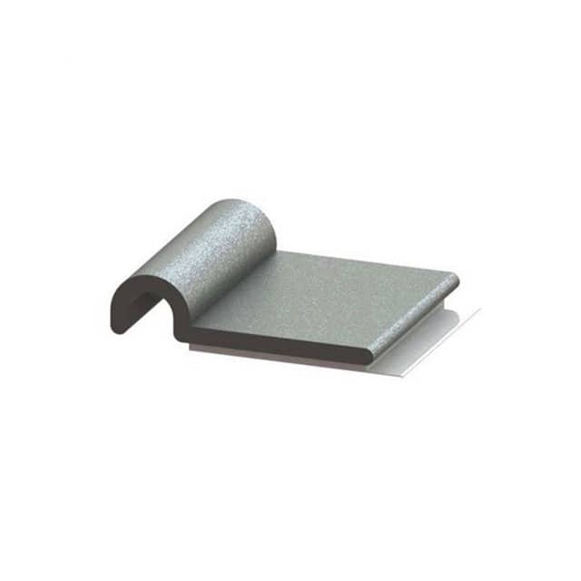 HUC-4-RT CBL CLIP U-TYPE BLACK ADHESIVE
