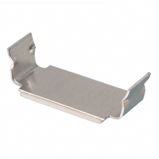 AFCC-12 CBL CLIP FLAT C-TYPE SILVER ADH