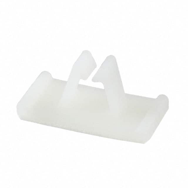 VCC25-A-C CBL CLIP U-TYPE NATURAL ADHESIVE