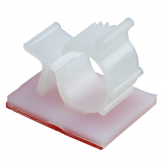 AKKL-3140-DHB CBL CLIP C-TYPE NATURAL ADHESIVE