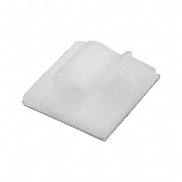 WCA005A WIRE CLIP, NATURAL, STYLE 2, .75