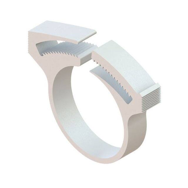 SHC-92 CBL CLAMP HOSE WHITE