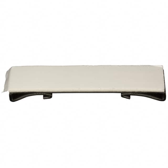 DFCC-2-RT CBL CLIP FLAT C-TYPE BLACK ADH