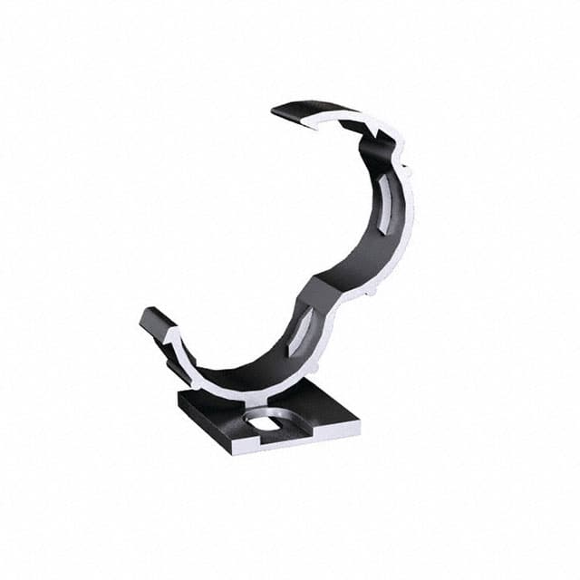 SHR-C3 CBL CLIP C-TYPE BLK ADH FASTENER