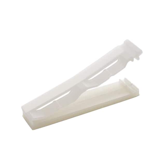 TFCM-25M CBL CLIP FLAT NATURAL ADHESIVE