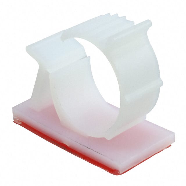AKKL-5775-DHB CBL CLIP C-TYPE NATURAL ADHESIVE