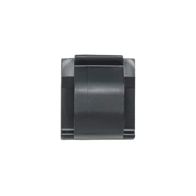 ACC62-A-D20 CBL CLIP C-TYPE BLACK ADHESIVE
