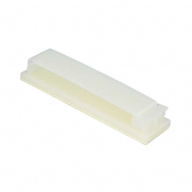 FCW-50H-19 CBL CLIP FLAT NATURAL ADHESIVE