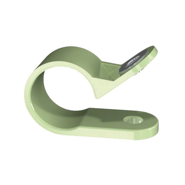 NM-4-F4 CBL CLAMP P-TYPE GREEN FASTENER