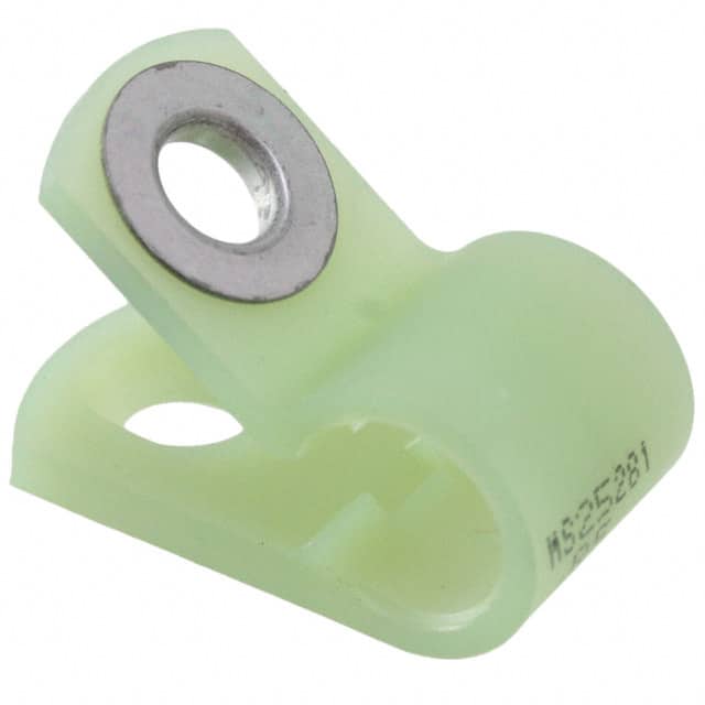 NM-5-R5 CBL CLAMP P-TYPE GREEN FASTENER