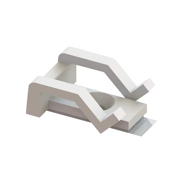 SFCC-4-01A-RT CBL CLIP FLAT CTYPE ADH FASTENER