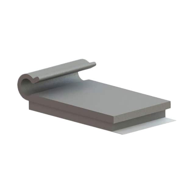 KKJ-5-RT CBL CLIP J-TYPE GRAY ADHESIVE
