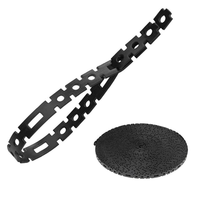 450-700 CBL SUPPORT BLACK FASTENER 75'