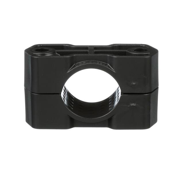 CCPL2H3846-X CBL CLEAT BLACK 2 HOLE