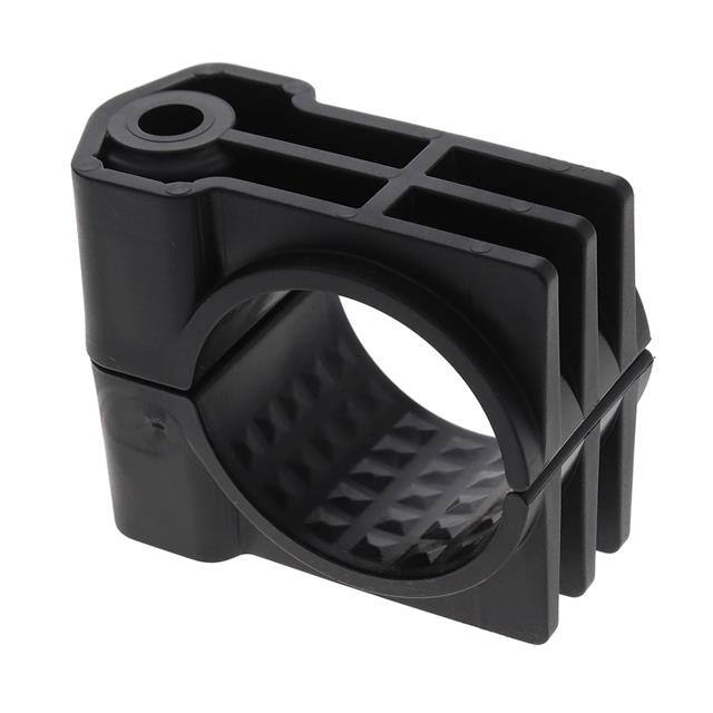 CCPL1H5157-X CBL CLEAT BLACK 1 HOLE