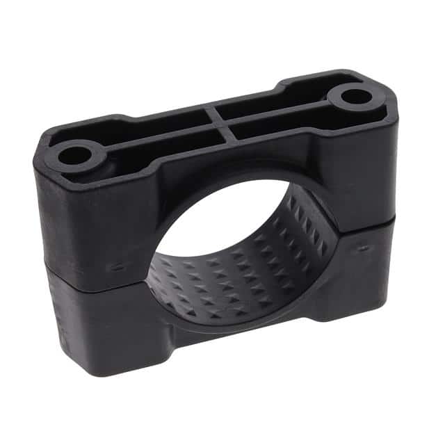 CCPL2H5870-X CBL CLEAT BLACK 2 HOLE