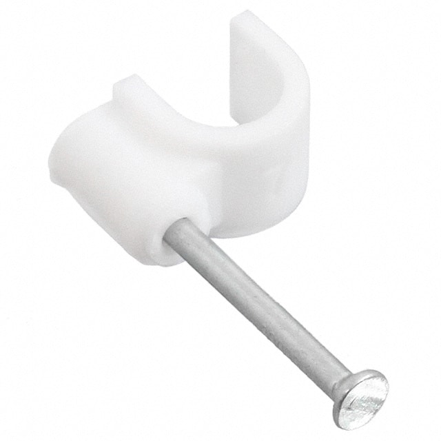 NC710 CBL CLIP U-TYPE WHITE FASTENER