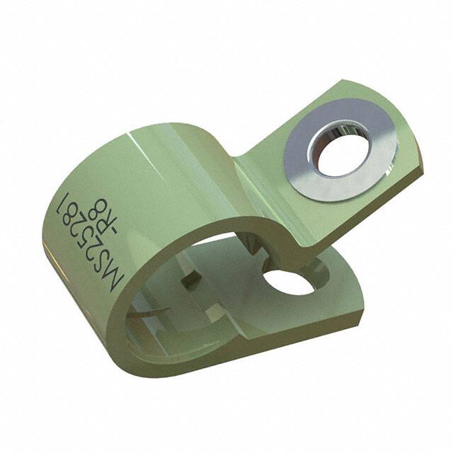 NM-24-R24 CBL CLAMP P-TYPE GREEN FASTENER