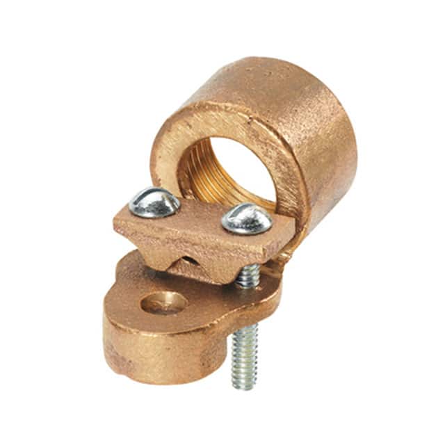 GHC2/0-34-L CBL CLAMP GROUND BRONZE FASTENER