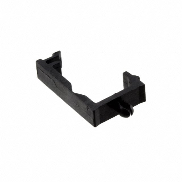 WSLT-T-01A-19 CBL CLIP WIRE SADDLE BLK PUSH IN