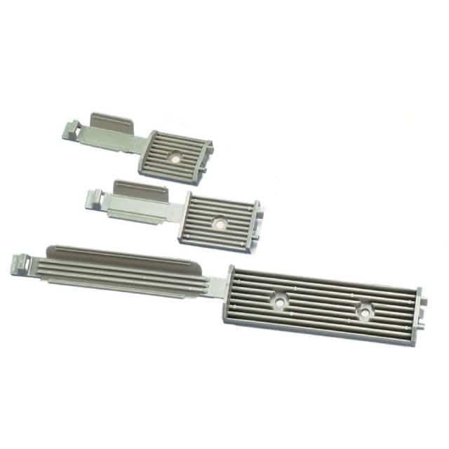 FCM1-A-T14 CBL CLIP FLAT GRAY ADHESIVE