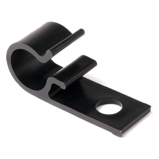 D15L4 CBL CLIP D-TYPE BLACK FASTENER