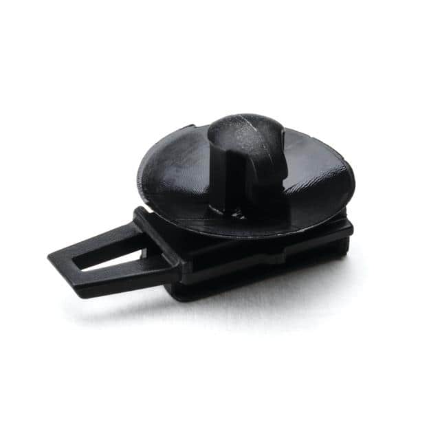 151-00775 CBL CLIP BLACK ARROWHEAD CUPPED