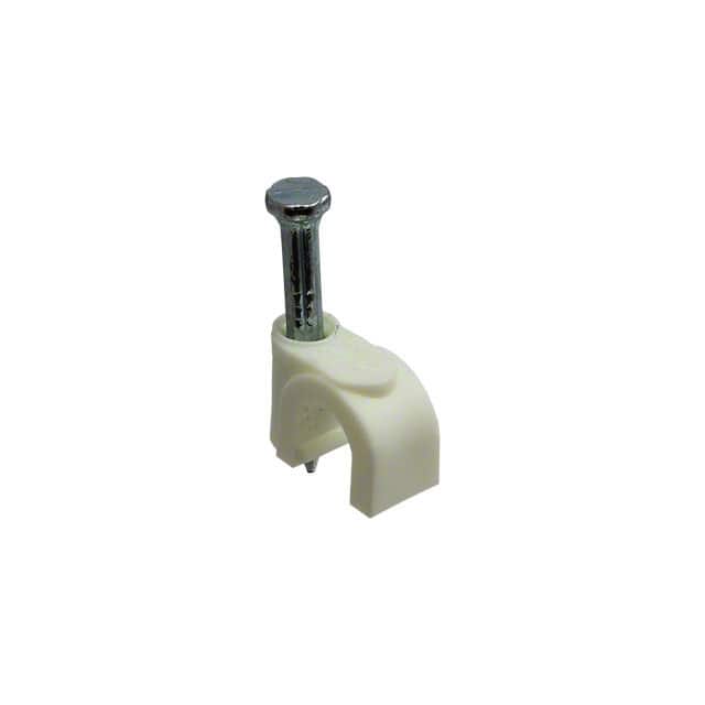25-7250 CBL CLIP U-TYPE WHITE FASTENER