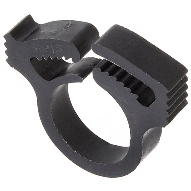 SNP1.5GHS0M4 CBL CLIP HOSE BLACK