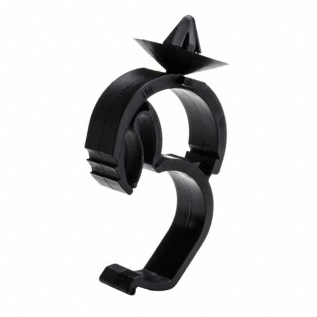 151-00367 CBL CLIP C-TYPE BLACK ARROWHEAD