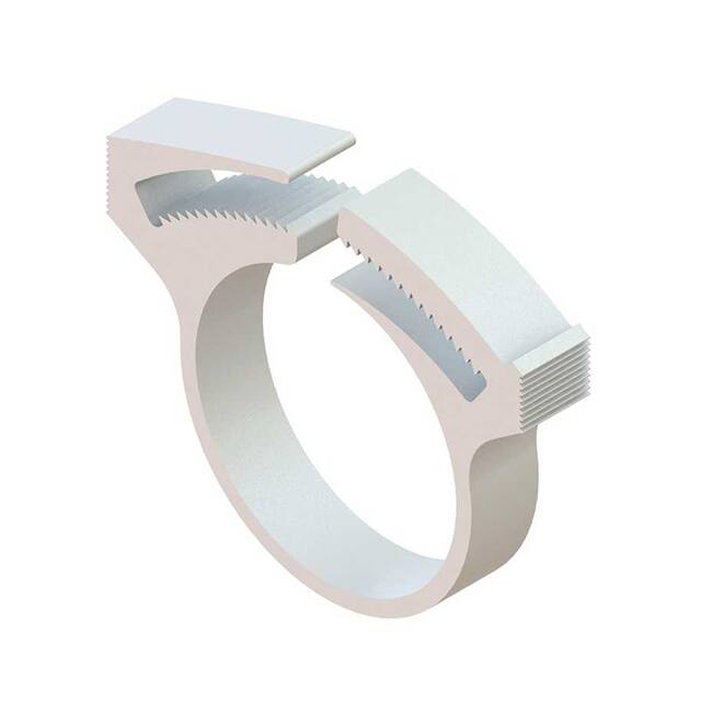 SHC-16GF CBL CLAMP HOSE WHITE