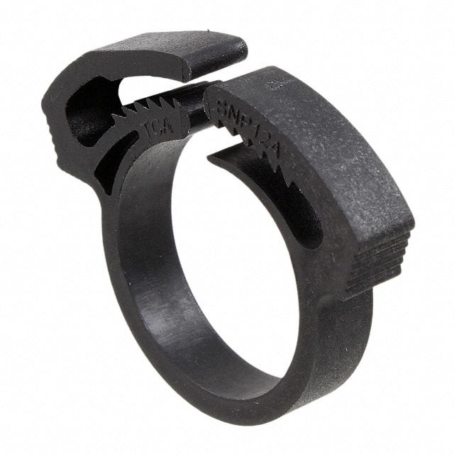 SNP12AGHS0M4 CBL CLIP HOSE BLACK