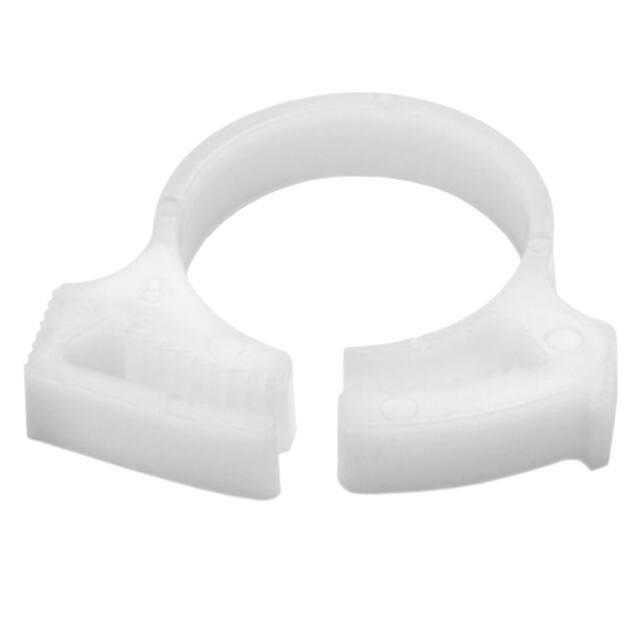 190-00303 CBL CLIP HOSE WHITE