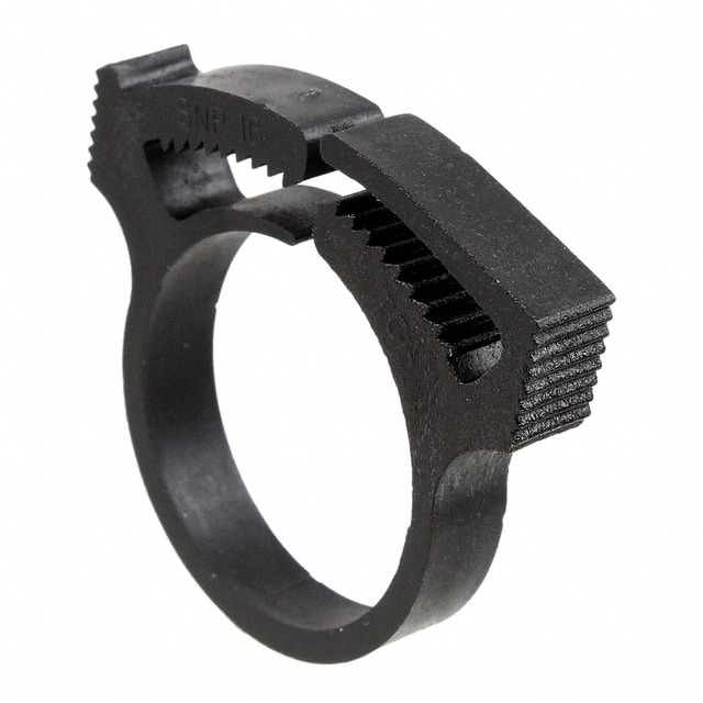 SNP16GHS0M4 CBL CLIP HOSE BLACK