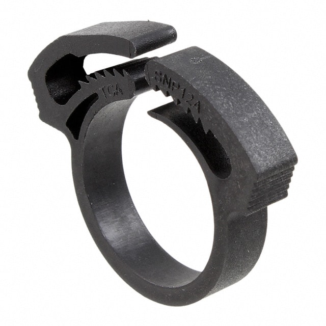 SNP12AGHS0C2 CBL CLIP HOSE BLACK