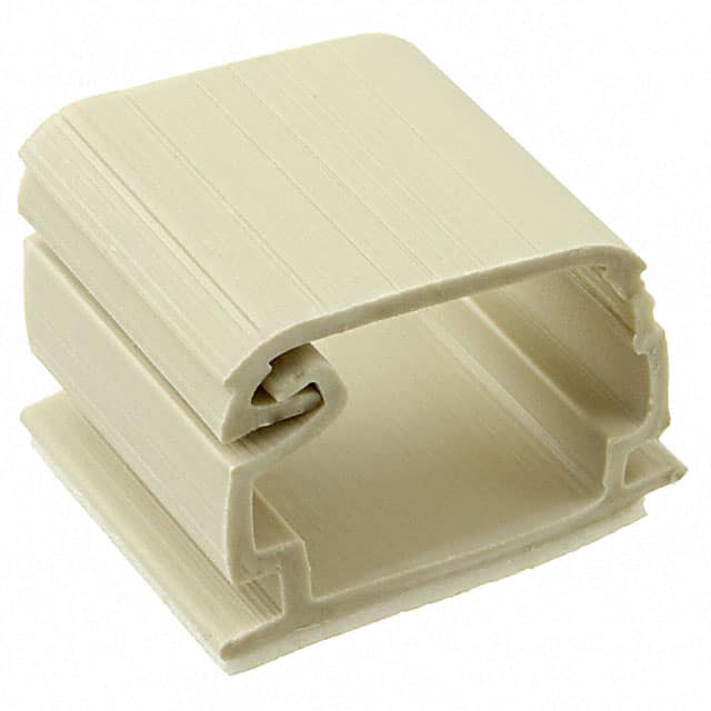 SRCI0500C2 CBL CLIP C-TYPE IVORY ADHESIVE