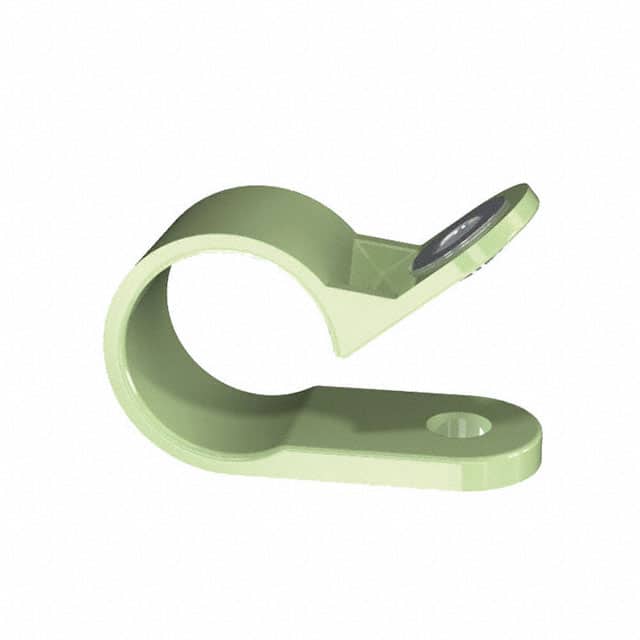 NM-8-F8 CBL CLAMP P-TYPE GREEN FASTENER
