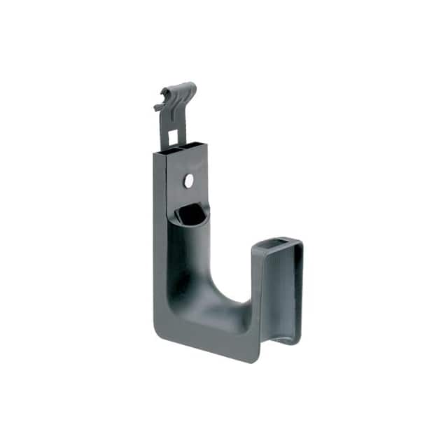 JP4ZP-X20 CBL SPRT J-HOOK BLACK PURLIN MNT
