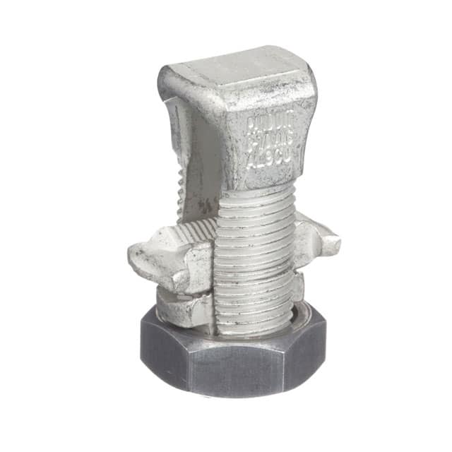 SBA1/0-Q CBL CLAMP GROUNDING SILVER