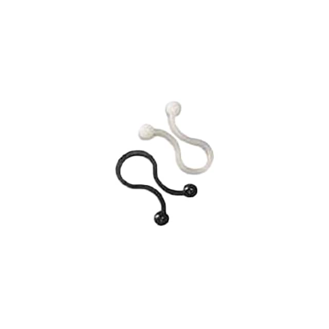03-33-125-BK CBL CLIP TWIST LOCK BLACK
