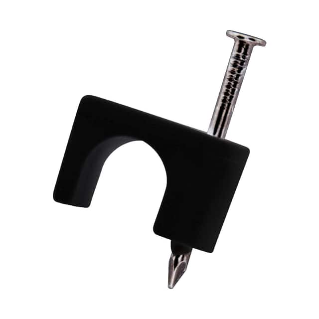 CC2-B-100-P CABLE CLIPS RG6 BLACK