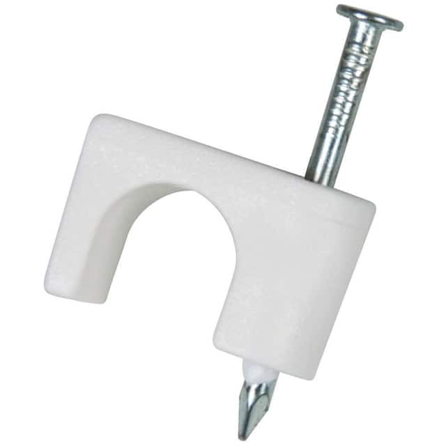 CC1-W-100-P CABLE CLIPS RG6 WHITE