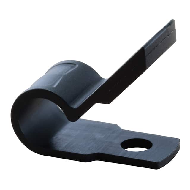 04-SACL2500 1/4IN CABLE CLAMP BLACK