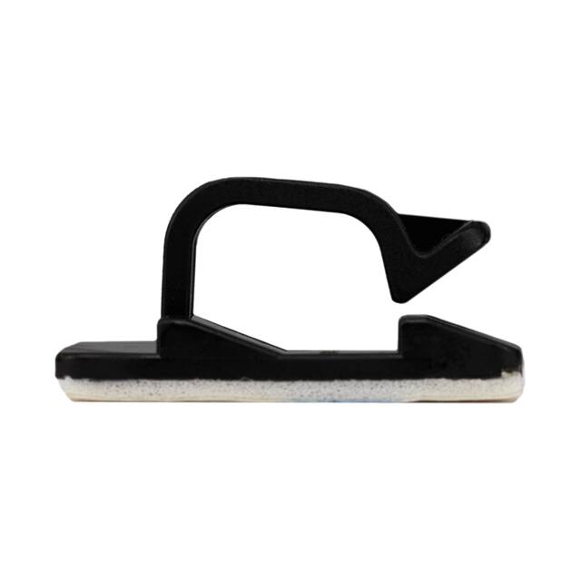 04-CLP003-0 CBL CLIP WIRE SADDLE BLK 50/BAG