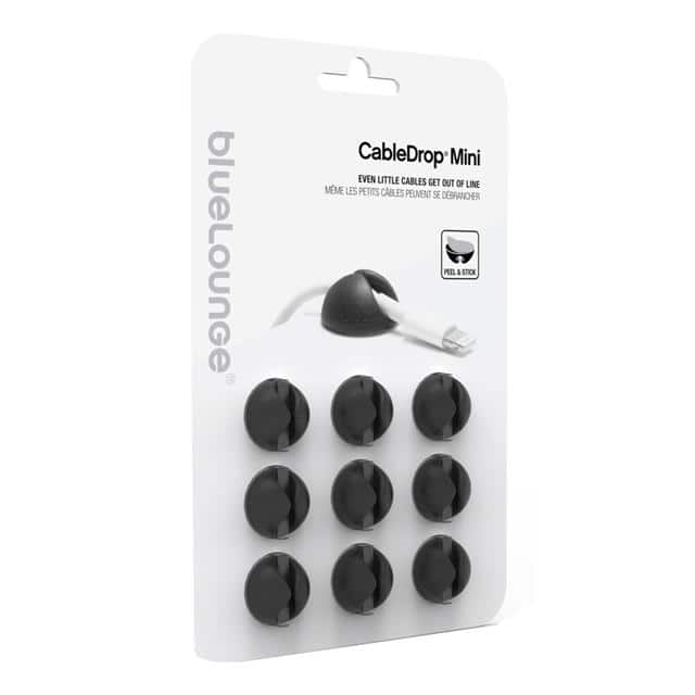 111-1025 Cabledrop CableClip Mini Black