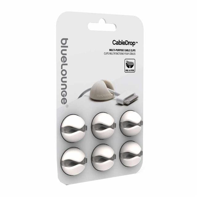 111-1024 Cabledrop CableClip White