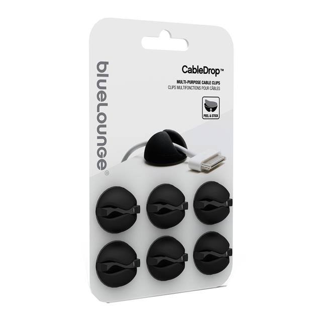 111-1023 Cabledrop CableClip Black