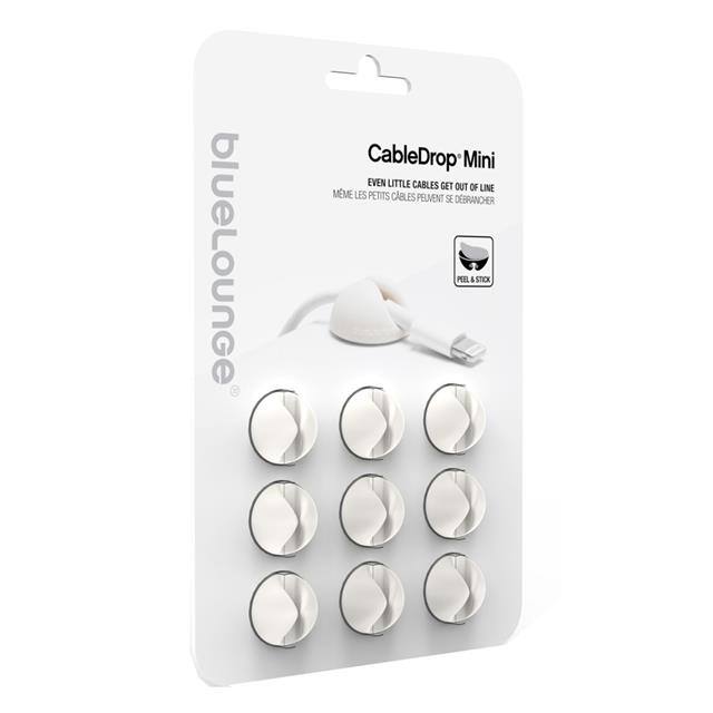 111-1026 Cabledrop CableClip Mini White