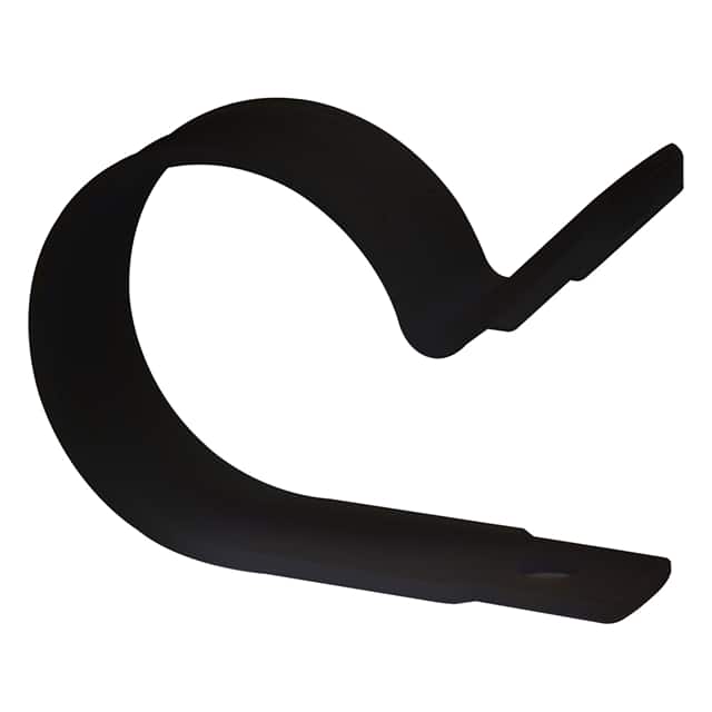 04-SACL10000 1.0IN CABLE CLAMP BLACK